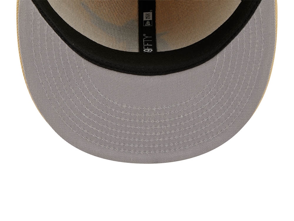 New Era Florida Marlins Inaugural Year 1993 Raffia Front Vegas Gold Edition 59Fifty Fitted Casquette