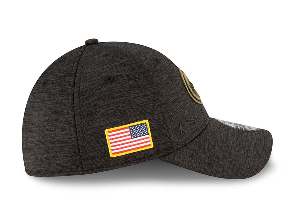 New Era Green Bay Packers Salute to Service 2020 39Thirty Stretch Casquette