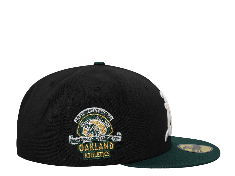 New Era Oakland Athletics 100th Anniversary Classic Two Tone Edition 59Fiftys Fitted Casquette