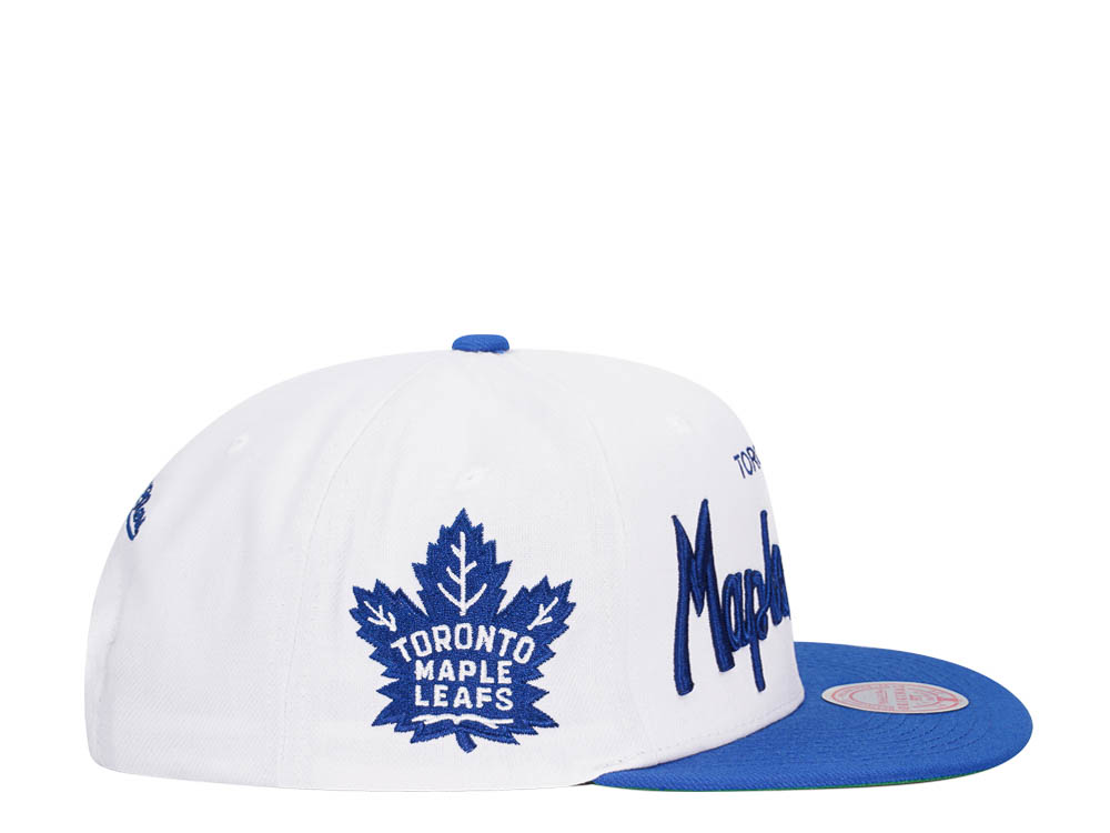 Mitchell & Ness Toronto Maple Leafs Vintage Script Snapback Casquette