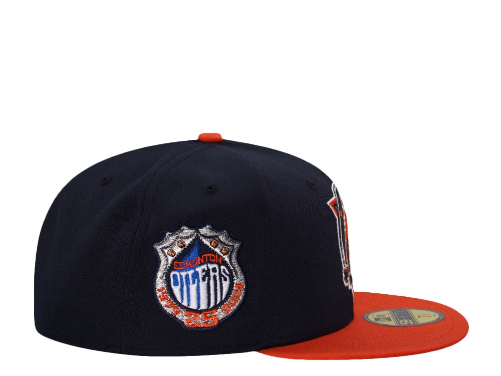 New Era Edmonton Oilers 25h Anniversary Two Tone Prime Edition 59Fifty Fitted Casquette