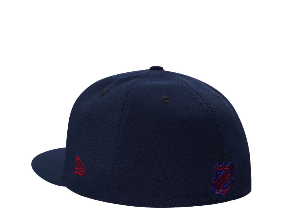 New Era Colorado Avalanche 30th Anniversary Ocean Blue Prime Edition 59Fifty Fitted Casquette