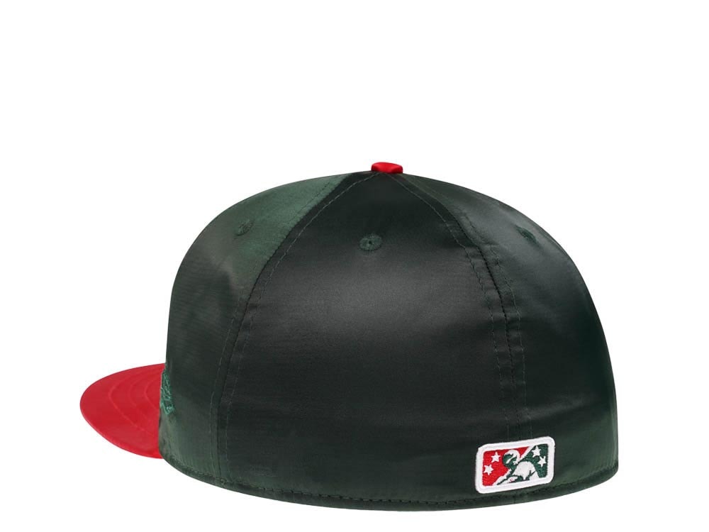 New Era Buffalo Bisons 25th Anniversary Satin Jacket Elite Edition 59Fifty Fitted Casquette