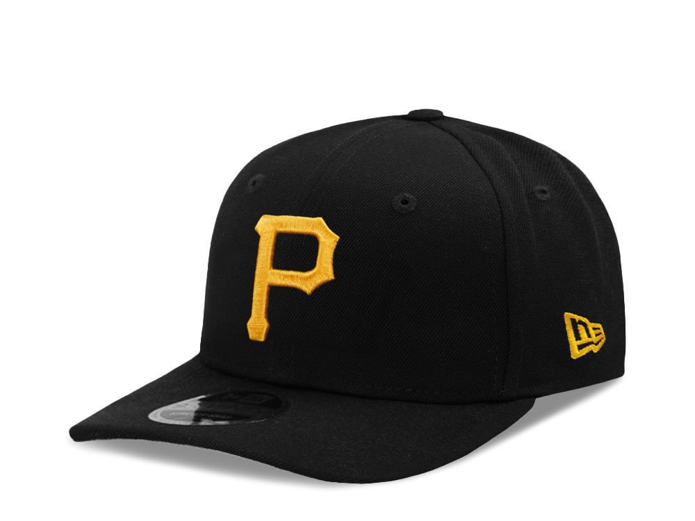 New Era Pittsburgh Pirates Black Classic Edition 9Seventy Stretch Snapback Casquette