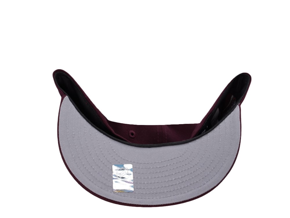 New Era Carolina Hurricanes 25th Anniversary Maroon Prime Edition 59Fifty Fitted Casquette