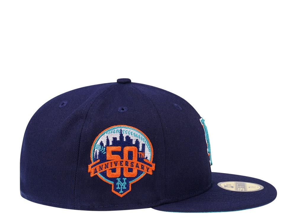 New Era New York Mets 50th Anniversary Color Flip Edition 59Fifty Fitted Casquette