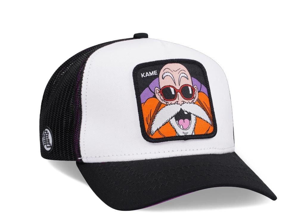 Capslab Dragon Ball Z Kame Sennin White/Black Trucker Snapback Casquette