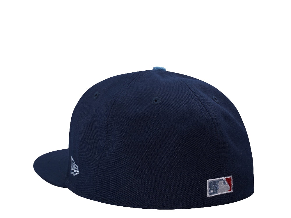 New Era Chicago Cubs Be Alert Ocean Blue Prime Edition 59Fifty Fitted Casquette
