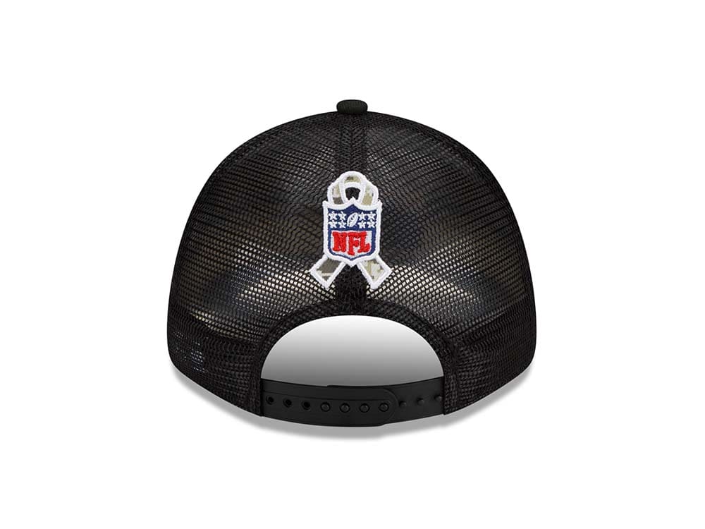 New Era Los Angeles Rams Salute to Service 21 9Forty Trucker Snapback Casquette