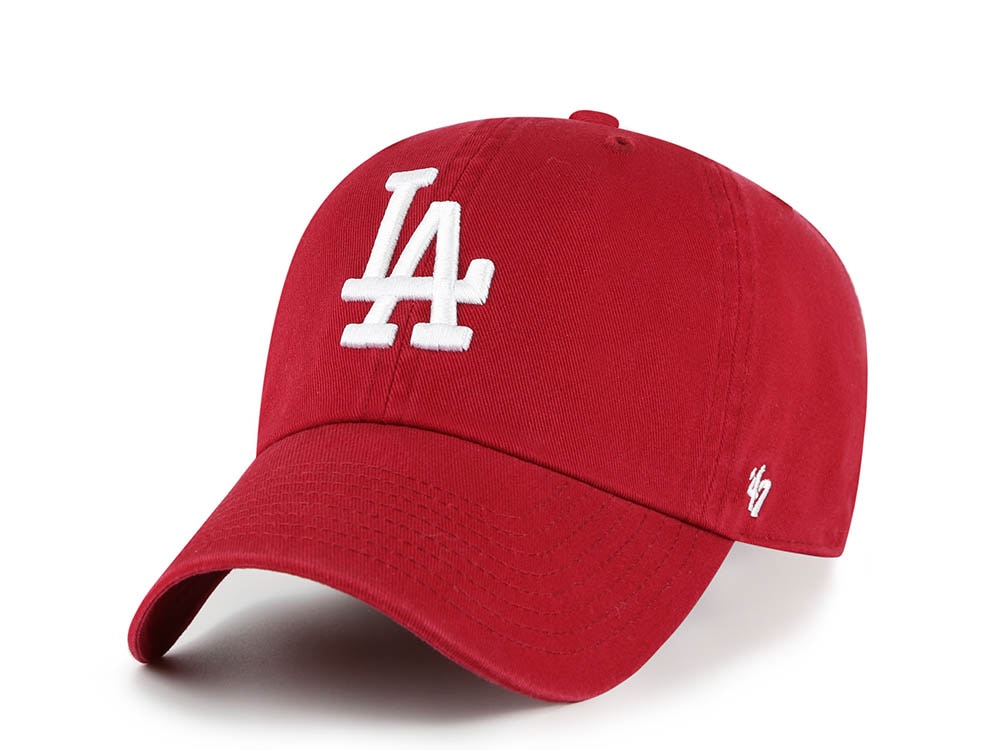 47 Brand Los Angeles Dodgers Red Edition Clean Up Strapback Casquette