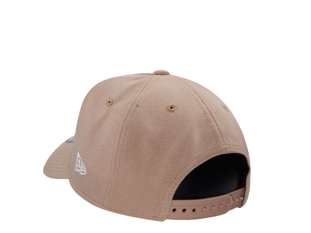 New Era Los Angeles Dodgers 60th Anniversary Camel Prime Edition 9Forty A Frame Snapback Casquette
