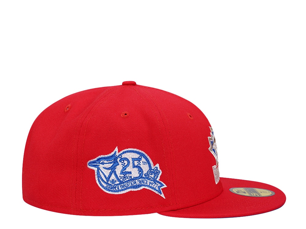 New Era Toronto Blue Jays 25th Anniversary Red Blue Edition 59Fifty Fitted Casquette