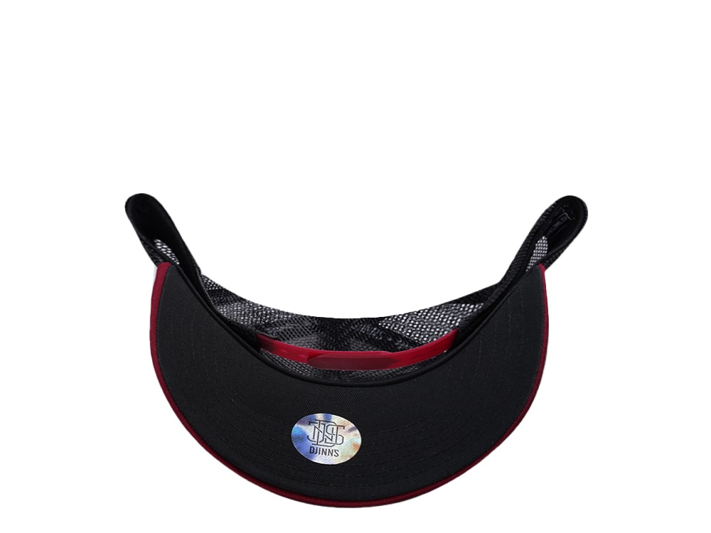 Djinns HFT OctoGrape Maroon Trucker Snapback Casquette