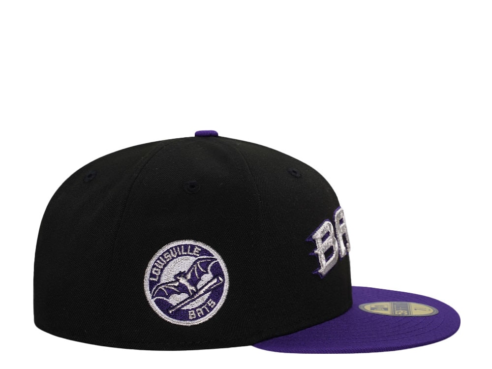 New Era Louisville Bats Metallic Script Edition 59Fifty Fitted Casquette