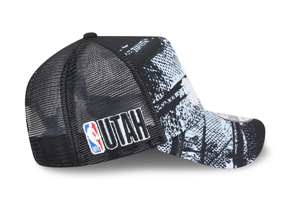 New Era Utah Jazz NBA Tip Off 2024 Trucker 9Forty A Frame Snapback Casquette