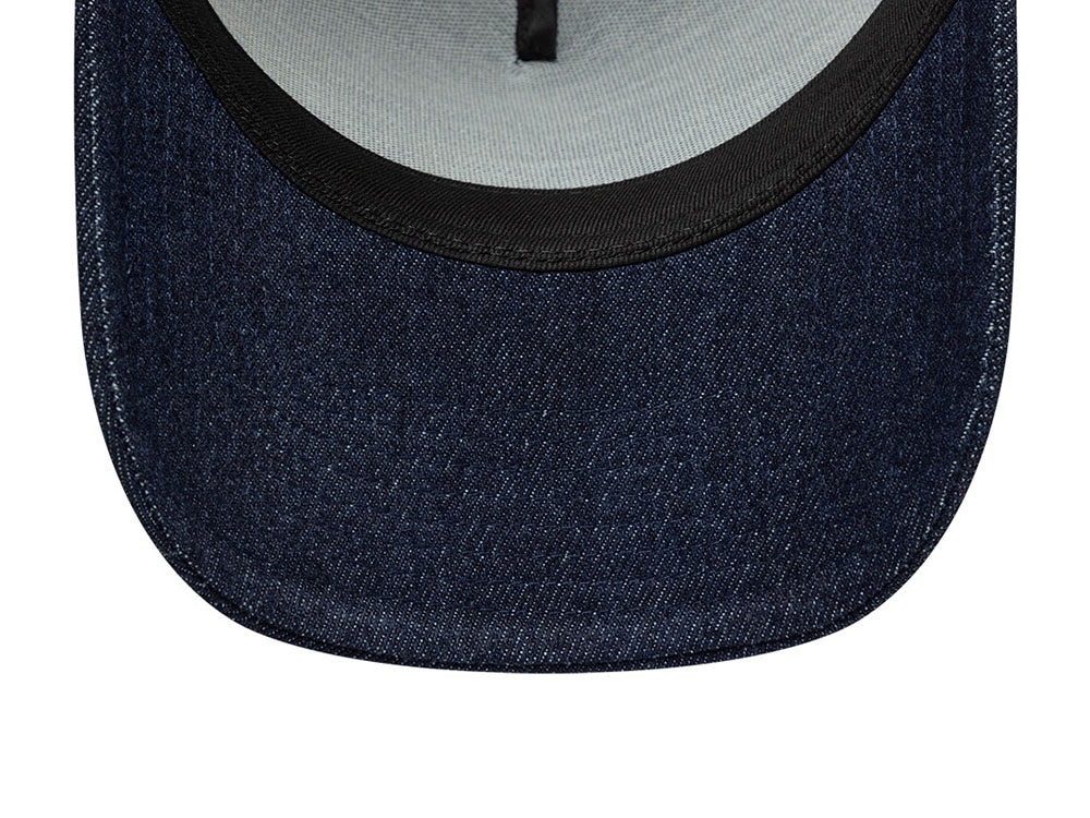 New Era Patch Denim Edition 9Forty A Frame Trucker Snapback Casquette