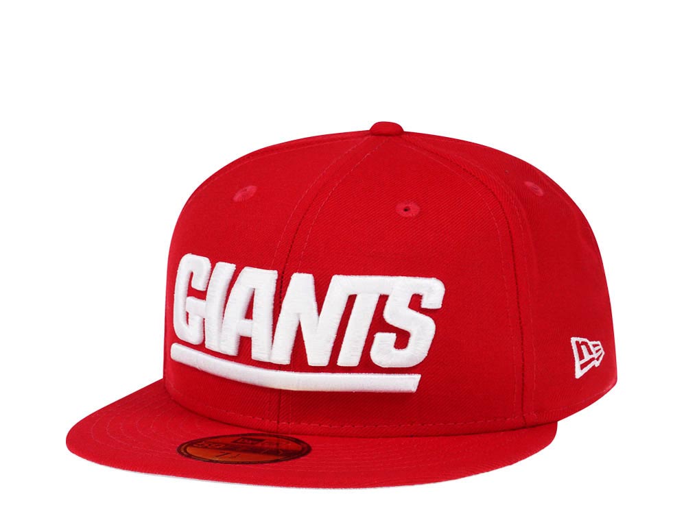 New Era New York Giants Red Classic Edition 59Fifty Fitted Casquette