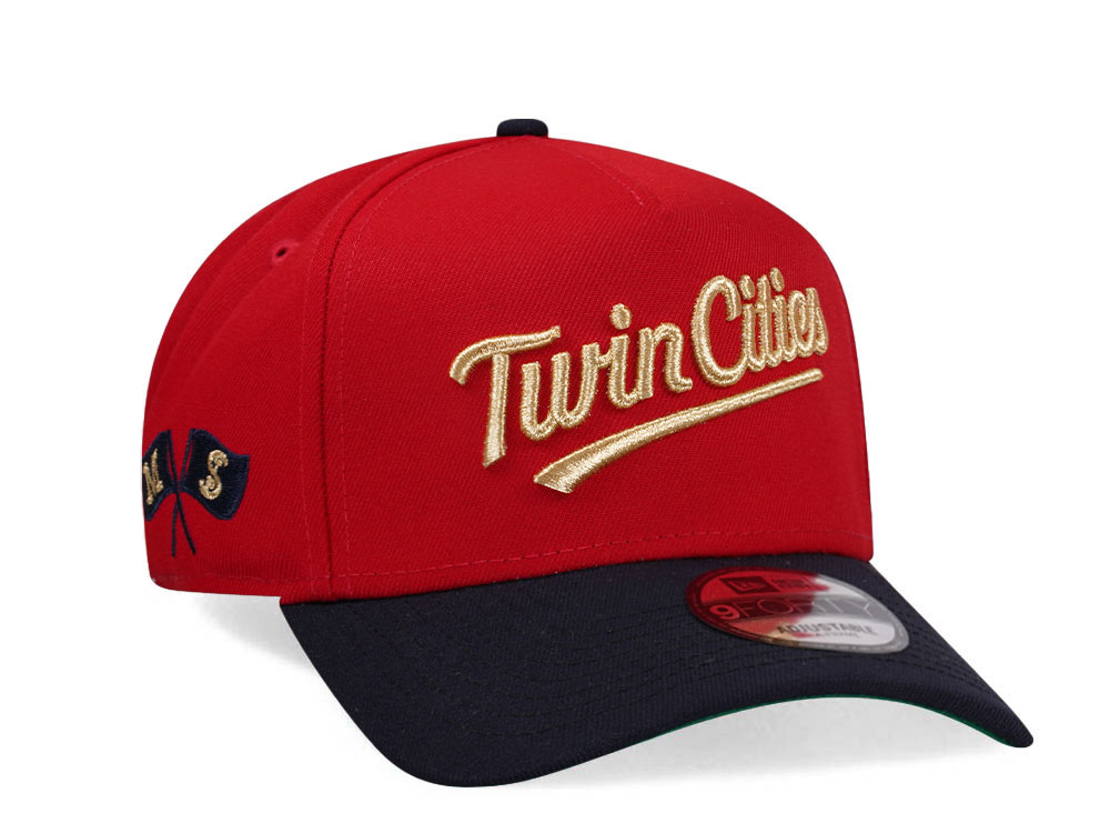 New Era Minnesota Twins Throwback Two Tone Edition 9Forty A Frame Snapback Casquette