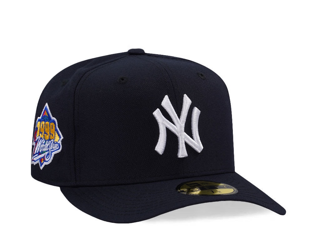 New Era New York Yankees World Series 1999 Navy Prime Edition 59Fifty Pre Curved Fitted Casquette
