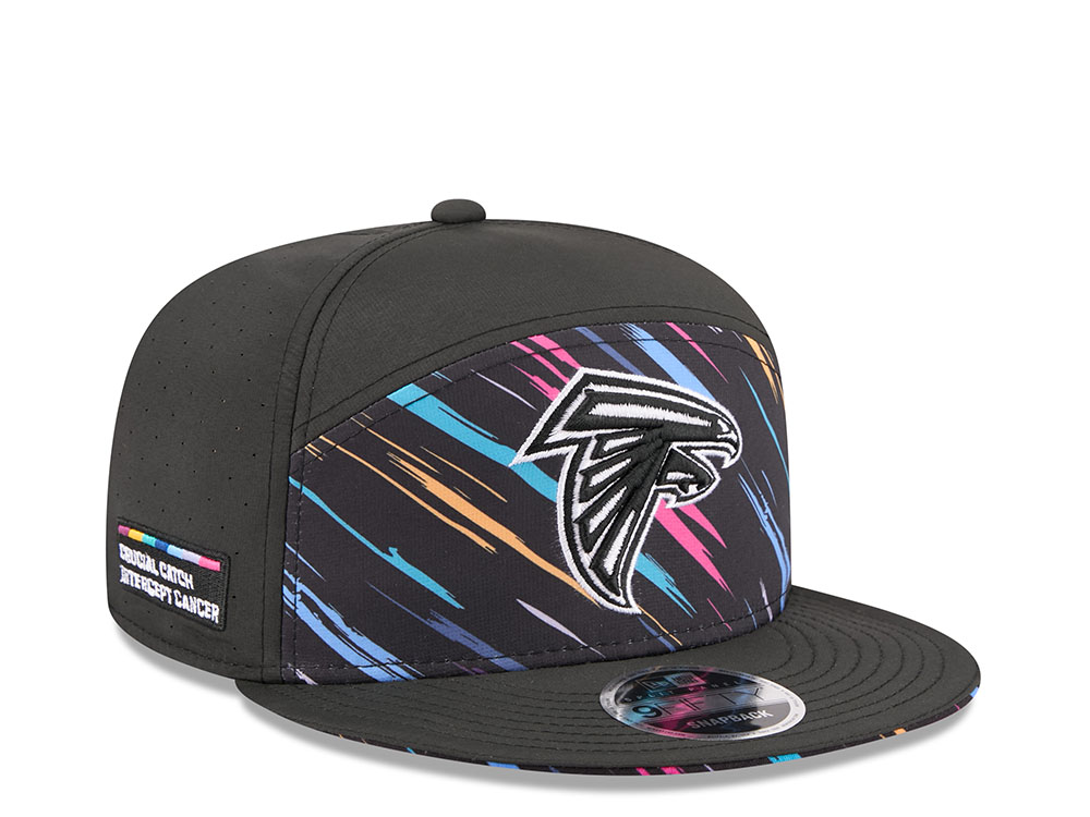 New Era Atlanta Falcons Crucial Catch 2026 Black Edition 9Fifty Split Panel Snapback Casquette