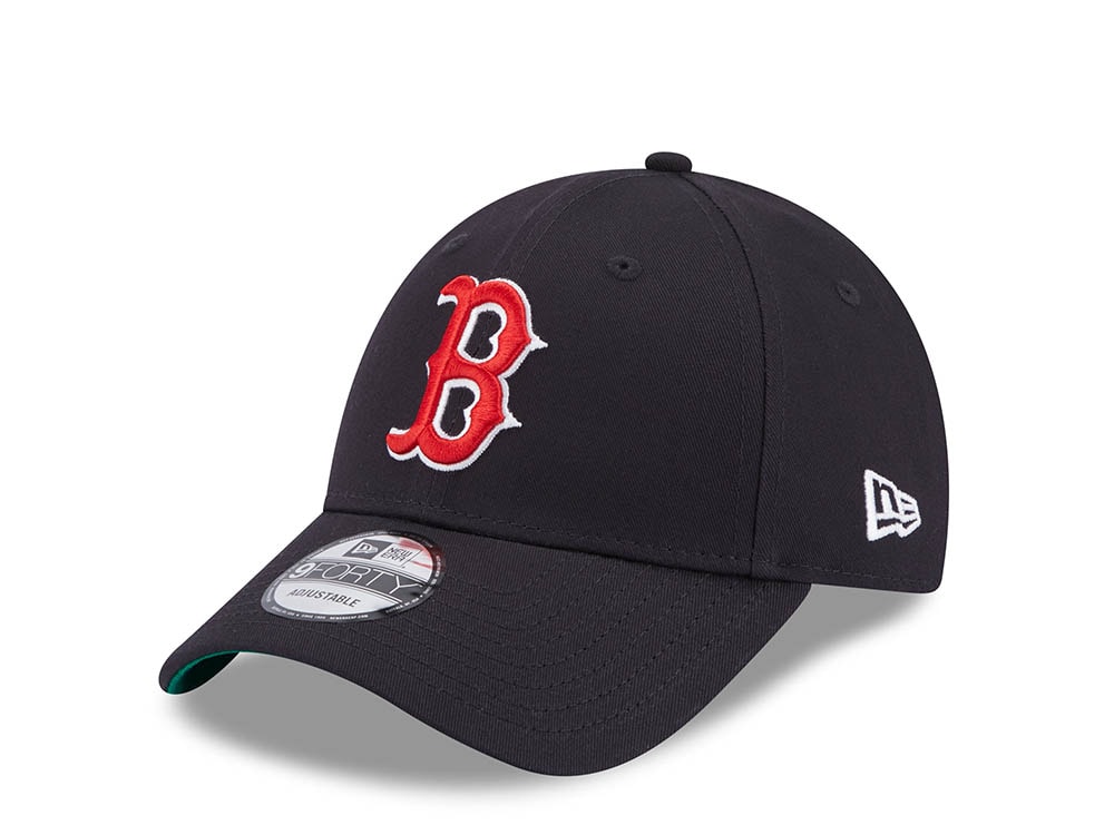 New Era Boston Red Sox Navy Throwback 9Forty Strapback Casquette