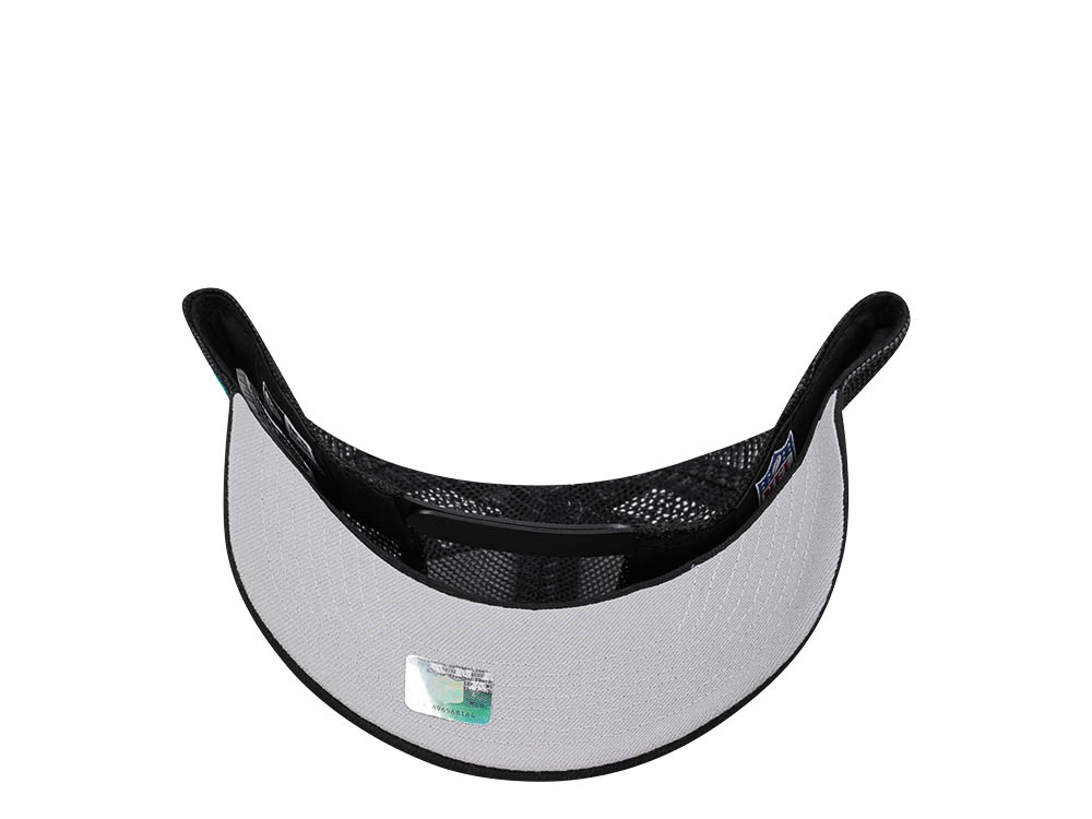 New Era New Orleans Saints Black 9Forty A Frame Trucker Snapback Casquette
