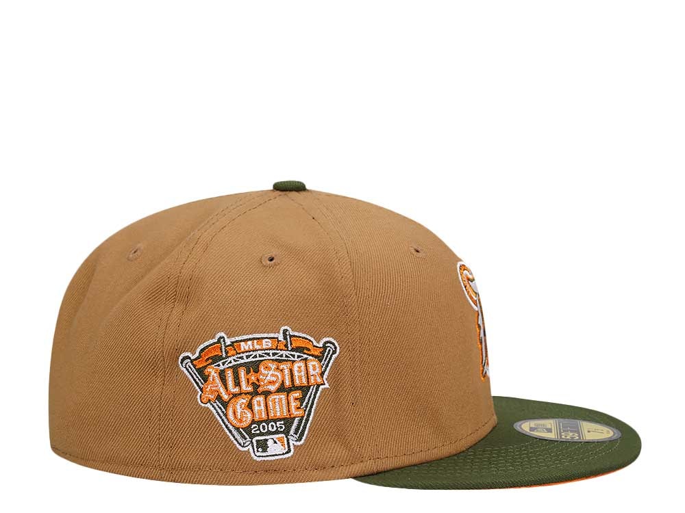 New Era Detroit Tigers All Star Game 2005 Two Tone Edition 59Fifty Fitted Casquette