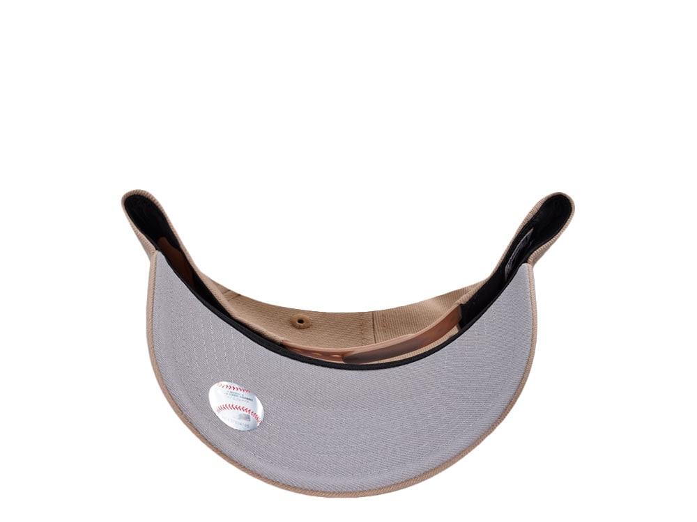 New Era Los Angeles Dodgers 60th Anniversary Camel Prime Edition 9Forty A Frame Snapback Casquette