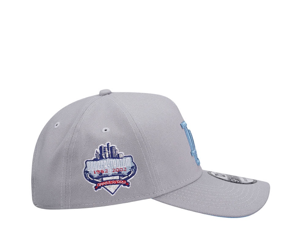 New Era Los Angeles Dodgers 40th Anniversary Gray Edition 9Forty A Frame Snapback Casquette
