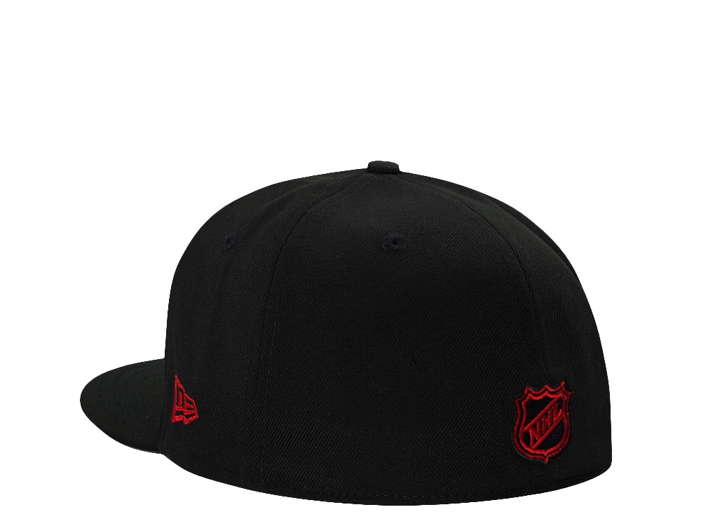 New Era New York Rangers 85th Anniversary Black Prime Edition 59Fifty Fitted Casquette