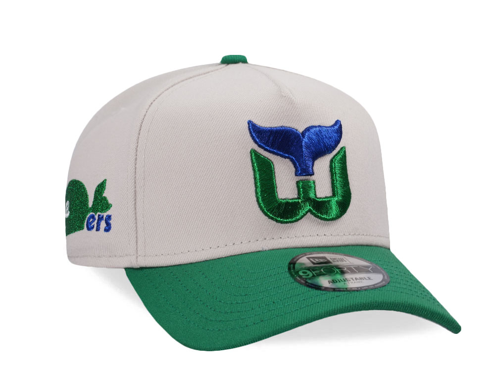 New Era Hartford Whalers Grey Classic Two Tone Edition 9Forty A Frame Snapback Casquette