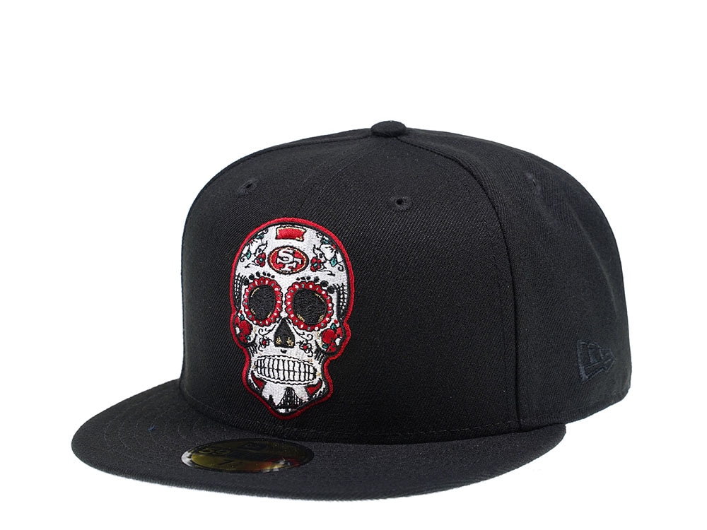 New Era San Francisco 49ers Skull Edition 59Fifty Fitted Casquette