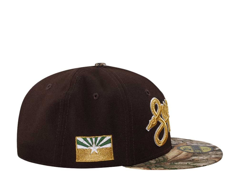 New Era Arizona Diamondback Real Tree Serpientes Two Tone Edition 59Fifty Fitted Casquette