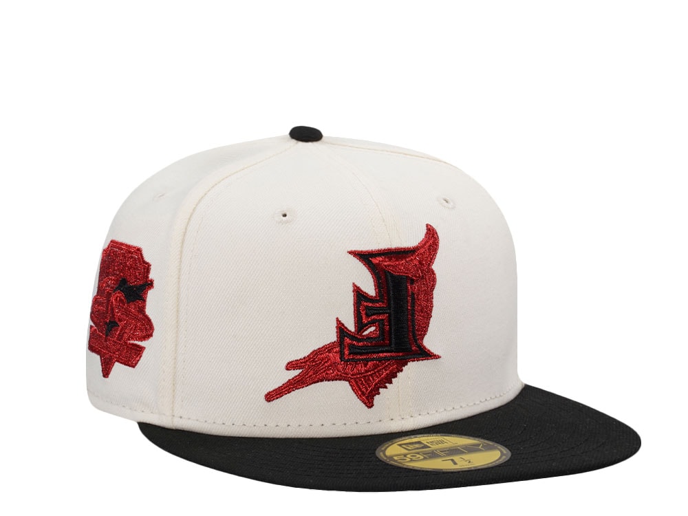 New Era Florida Marlins 10th Anniversary Movie Legend Chrome Edition 59Fifty Fitted Casquette