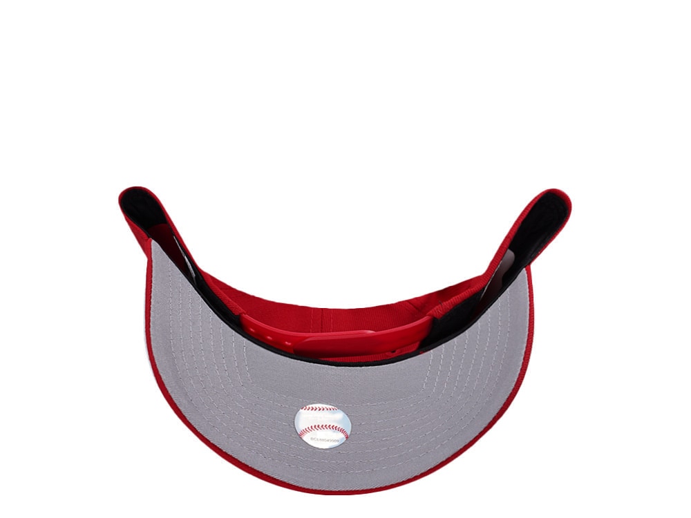 New Era Chicago Cubs Be Alert Scarlet Prime Edition 9Forty A Frame Snapback Casquette
