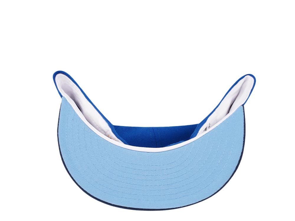 New Era Tampa Bay Rays Inaugural Season 1998 Deep Sea Metallic Two Tone Edition 59Fifty Fitted Casquette