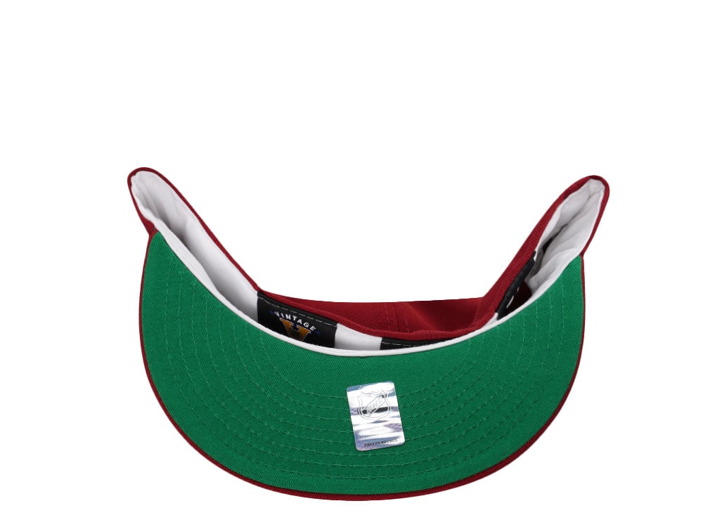 New Era Dallas Stars 10th Anniversary Brick Red Throwback Edition 59Fifty Fitted Casquette