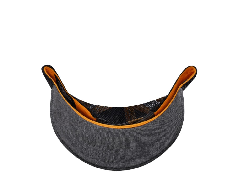 Von Dutch Oval Patch Dark Gray Trucker Snapback Casquette