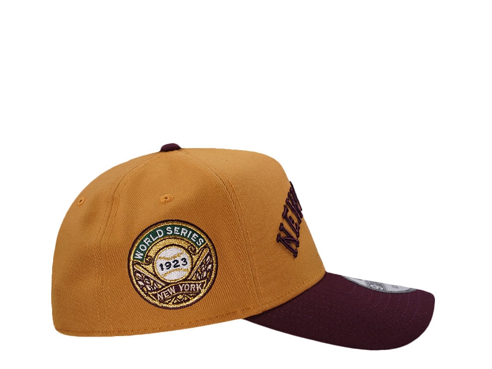 New Era New York Yankees World Series 1923 Panama Two Tone Edition 9Forty A Frame Snapback Casquette