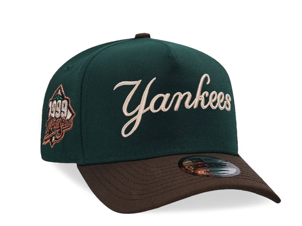New Era New York Yankees World Series 1999 Script Two Tone 9Forty A Frame Snapback Casquette