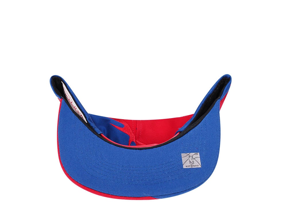 Mitchell & Ness Philadelphia 76Ers NBA Spiral Deadstock Hardwood Classic Snapback Casquette