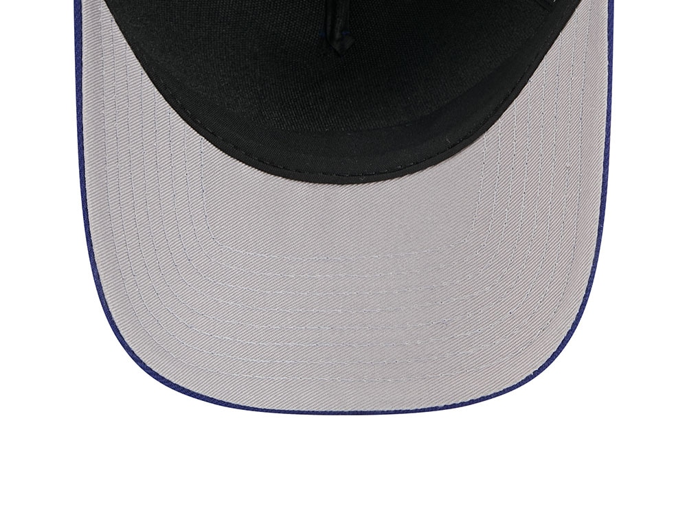 New Era Los Angeles Dodgers Emblem Blue Prime 9Forty A Frame M Crown Snapback Casquette