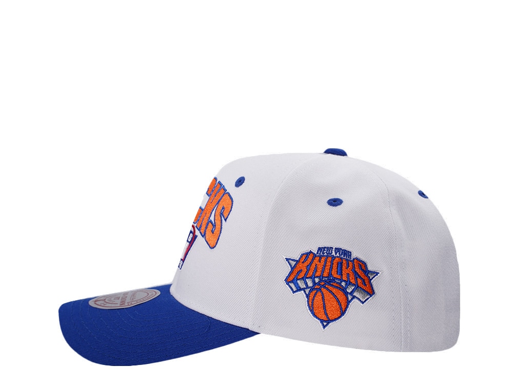 Mitchell & Ness New York Knicks NBA Playoffs 1996 Chrome Two Tone Editon Pro Crown Fit Snapback Casquette