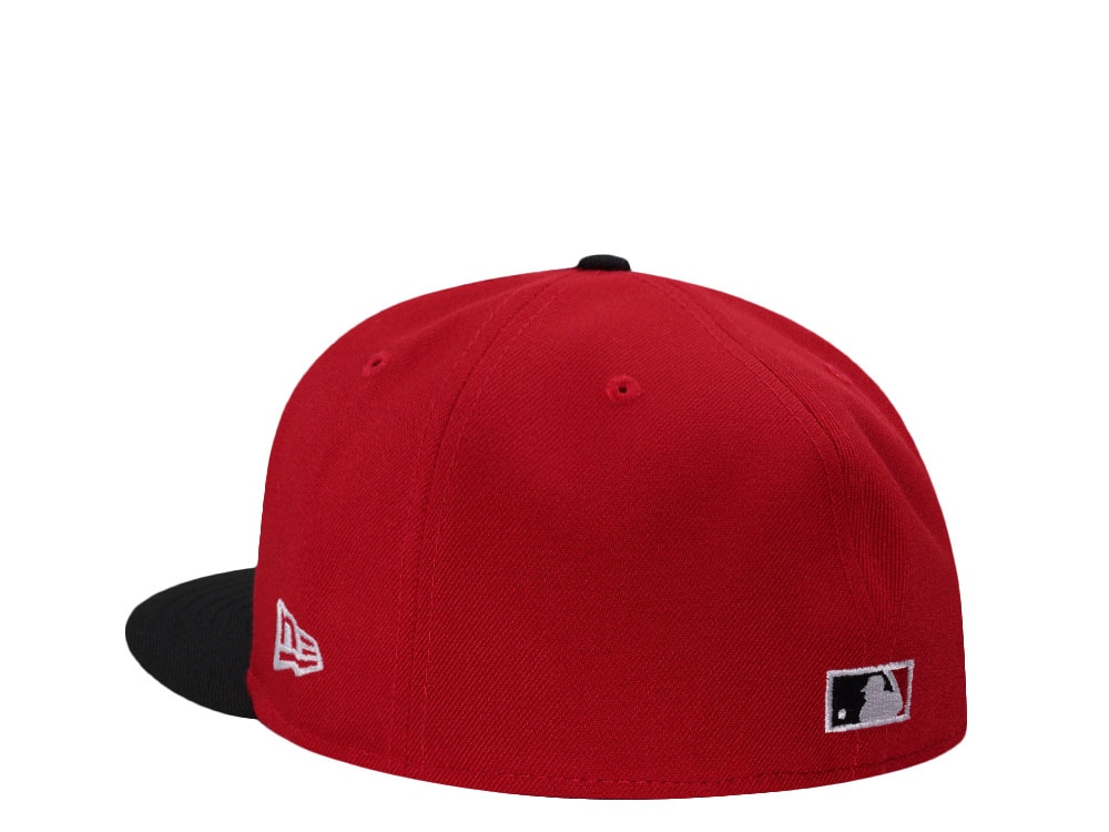 New Era New York Yankees World Series Champions 2000 Script Red Prime Edition 59Fifty Fitted Casquette