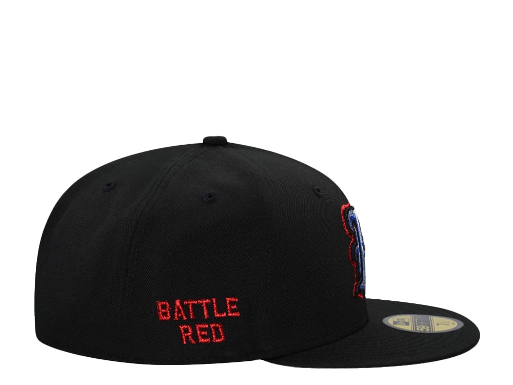 New Era Houston Texans Battle Red Black Metallic Edition 59Fifty Fitted Casquette