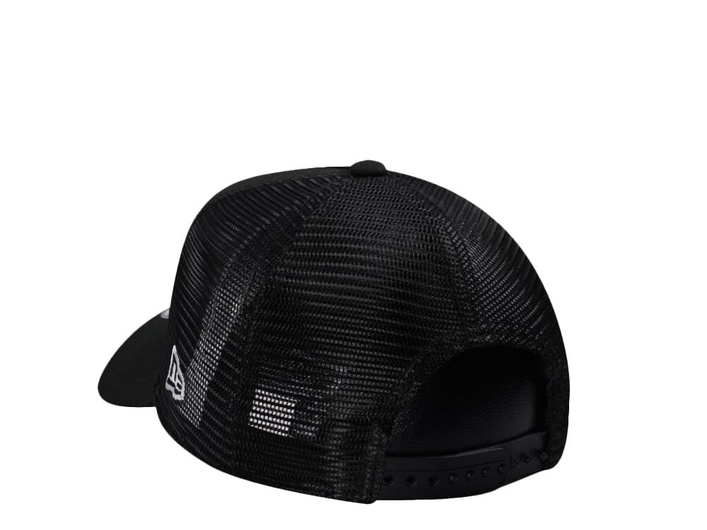 New Era Detroit Tigers Black Basic Edition 9Forty A Frame Trucker Snapback Casquette