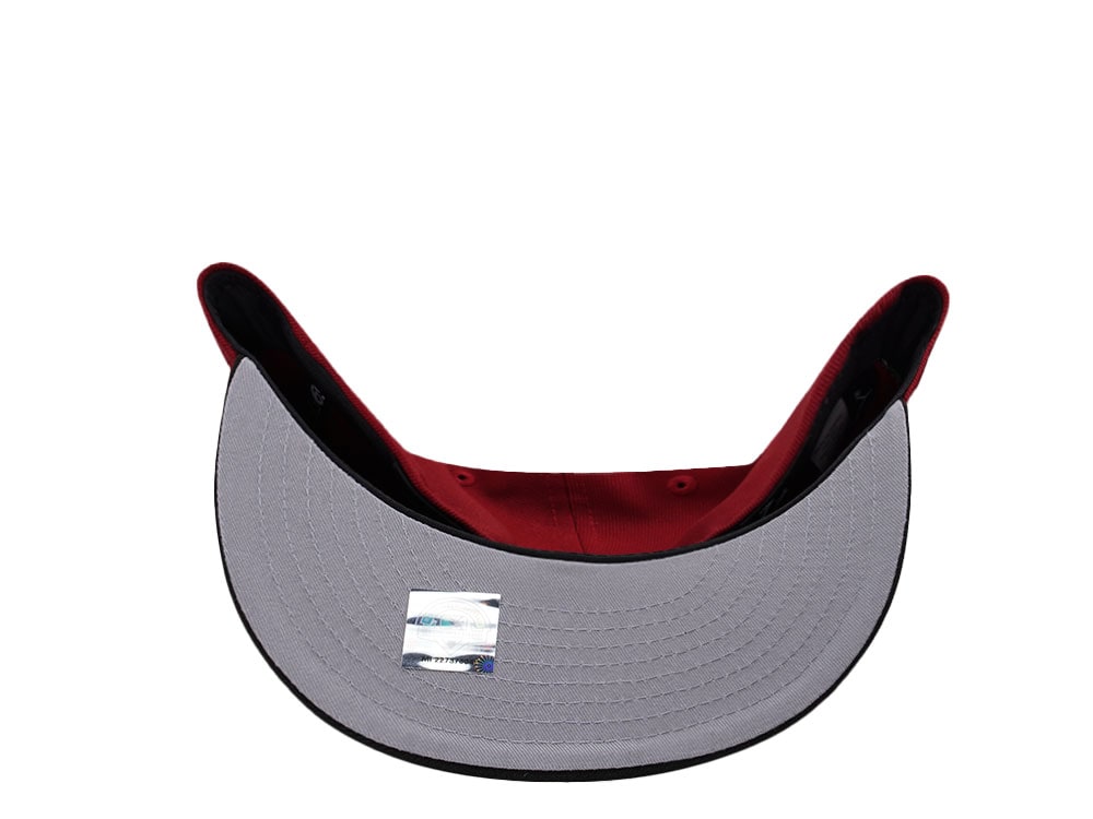 New Era Winston Salem Dash Red Two Tone Edition 59Fifty Fitted Casquette