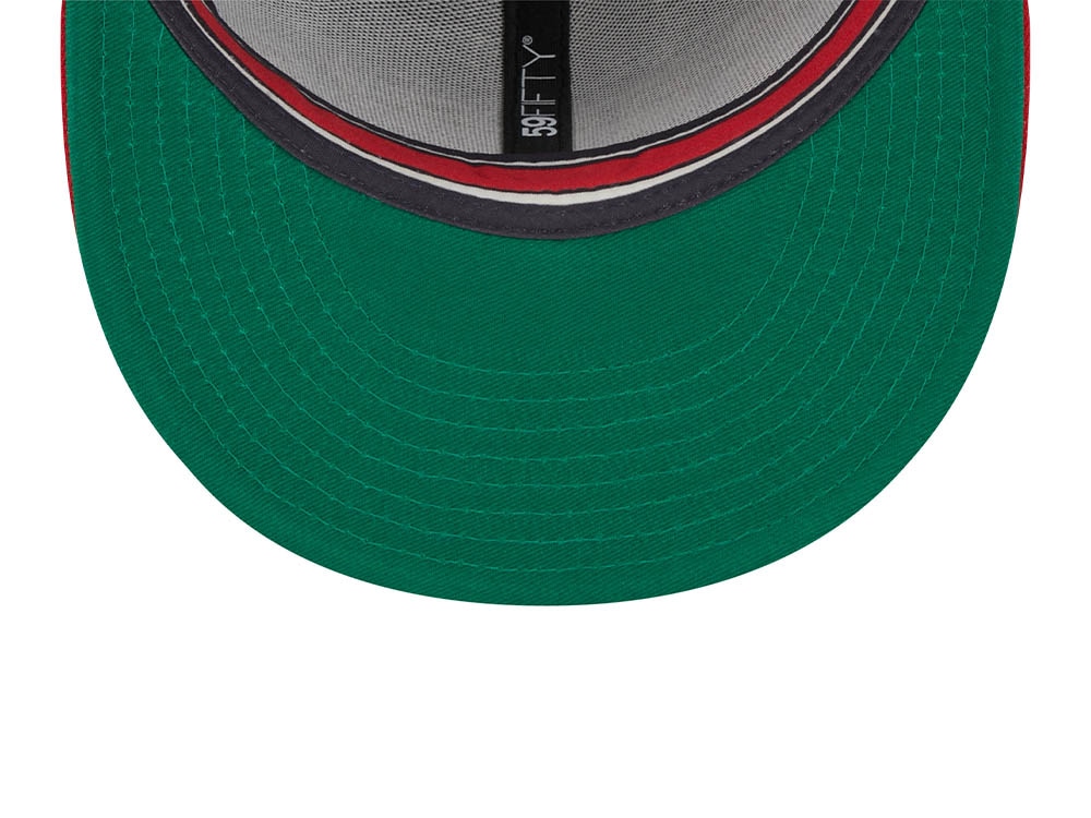 New Era California Angels Retro Script Two Tone Throwback Edition 59Fifty Fitted Casquette