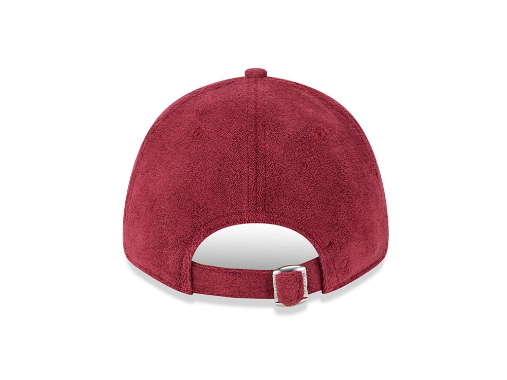 New Era New York Yankees Towelling Maroon 9Forty Strapback Casquette