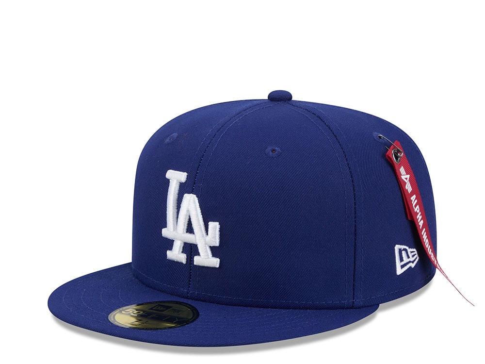 New Era Alpha Industries Los Angeles Dodgers Navy Prime Edition 59Fifty Fitted Casquette